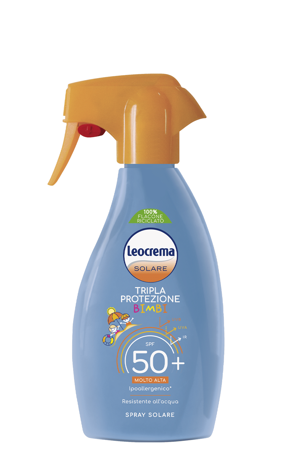 Leocrema Spray Solare Bimbi SPF50+