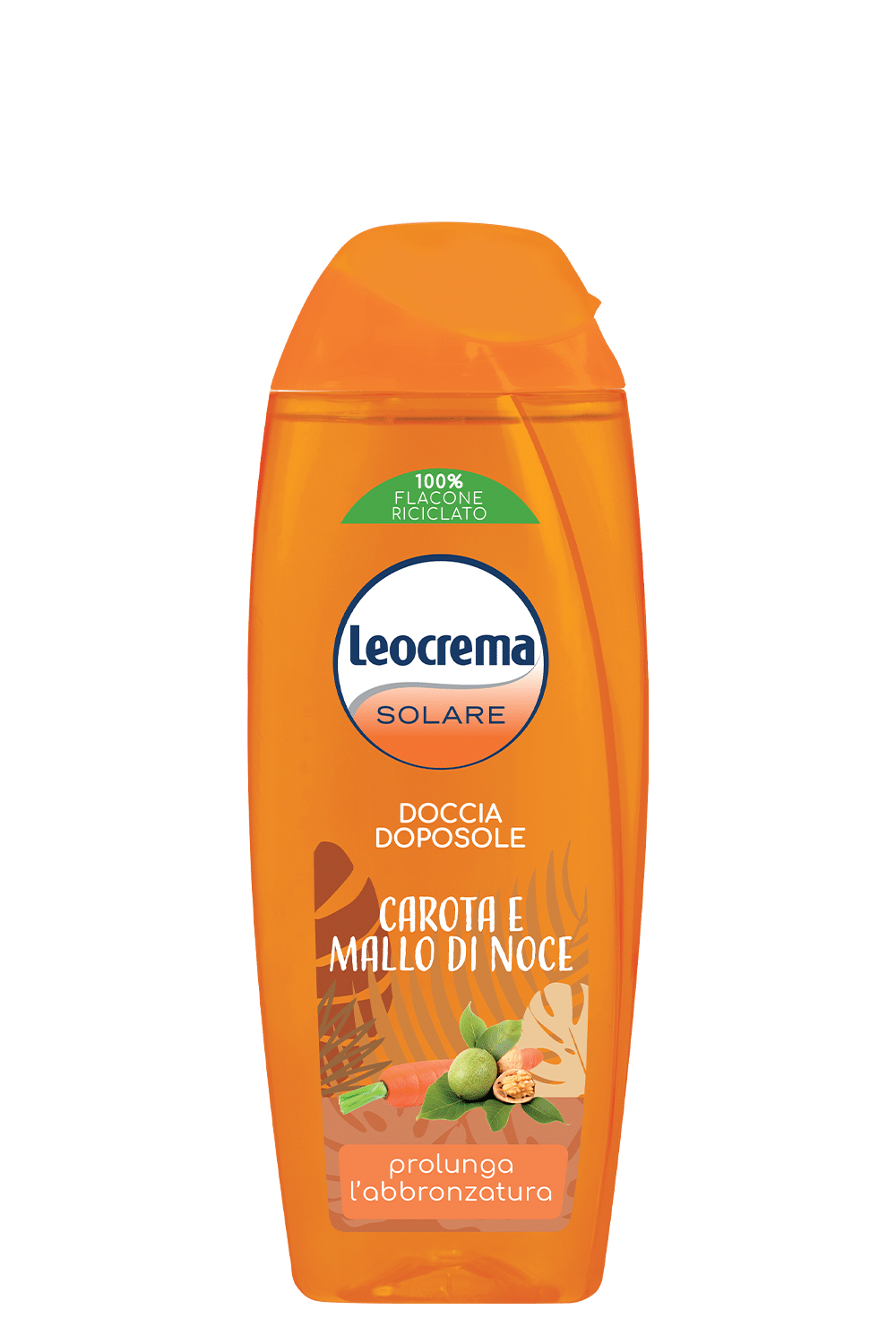 Leocrema Doccia Doposole Carota e Mallo di Noce Presa