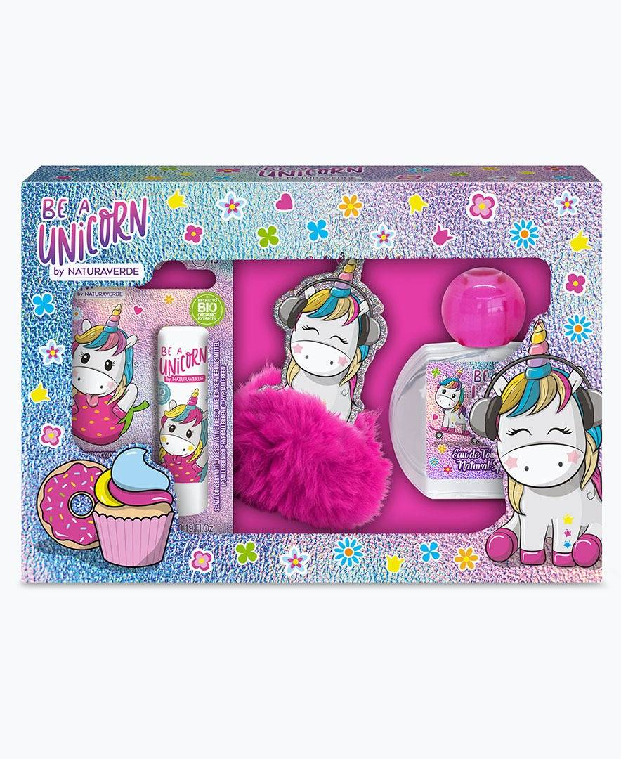 Naturaverde BE A UNICORN GIFT SET PONPON