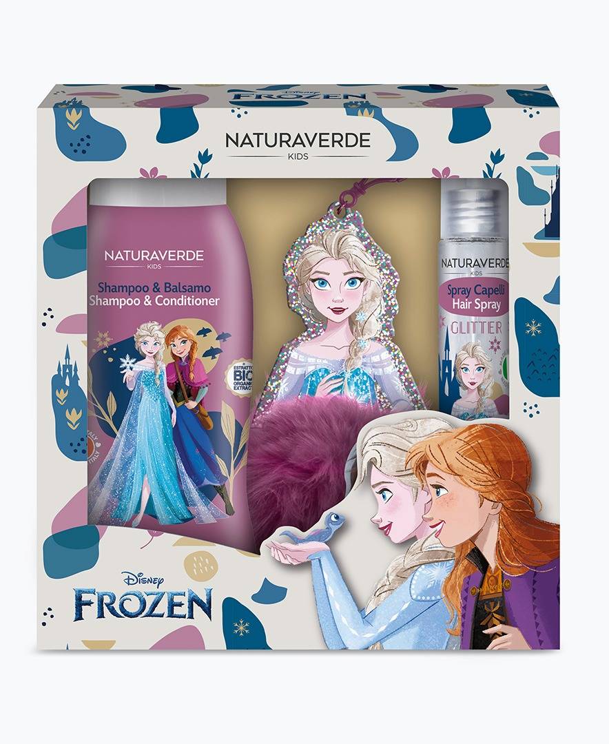 Naturaverde DISNEY FROZEN GIFT SET PONPON PORTACHIAVI