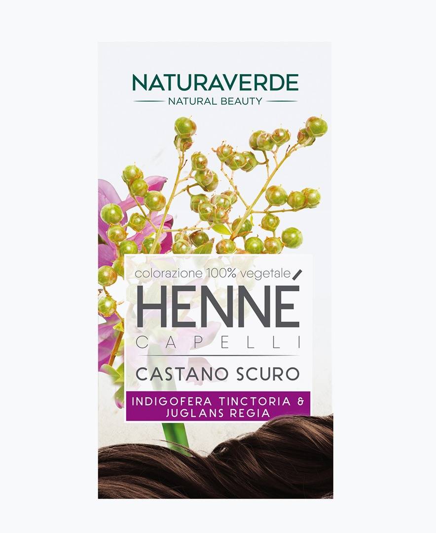 Naturaverde HENNÉ CASTANO SCURO Pezzi Unici
