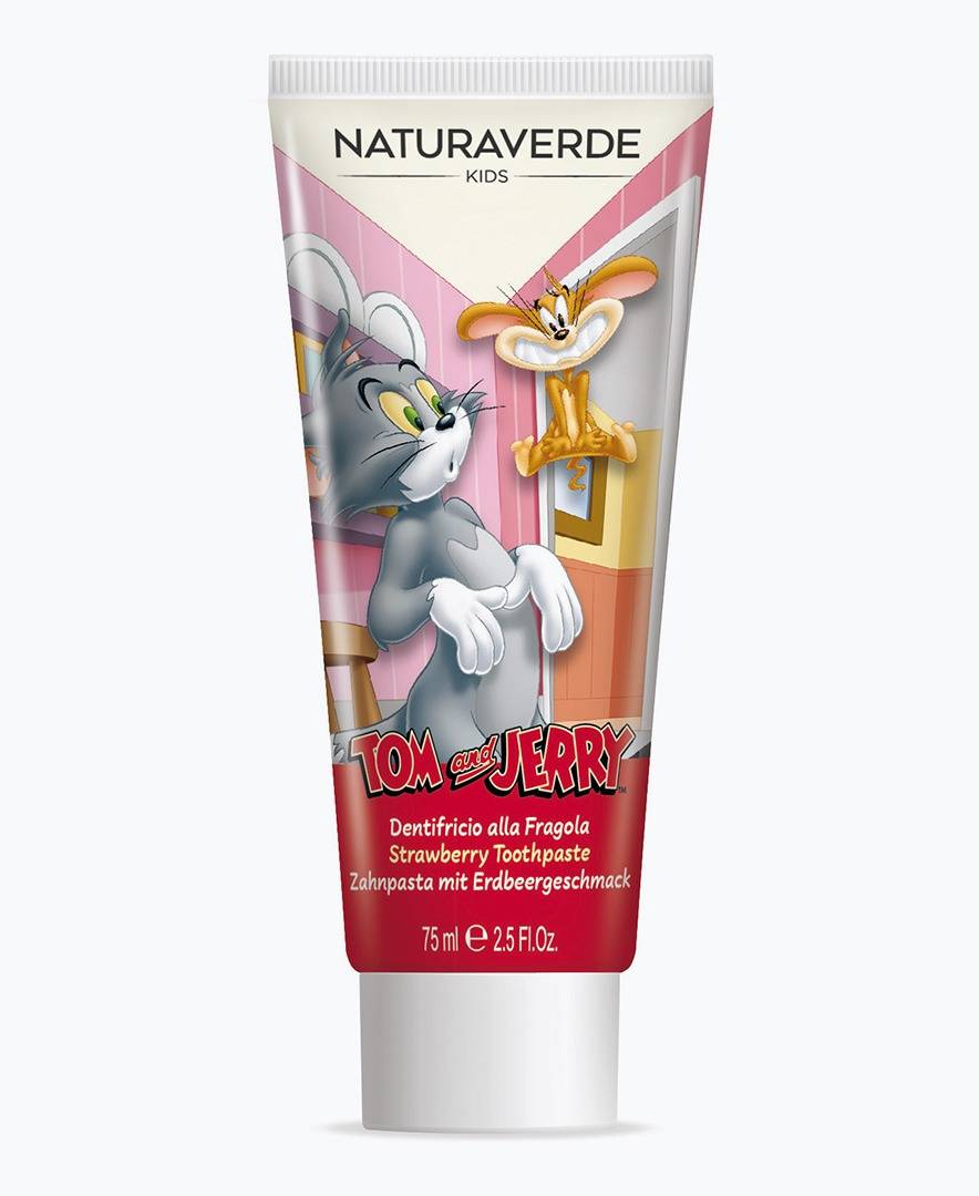 Naturaverde TOM E JERRY DENTIFRICIO ALLA FRAGOLA