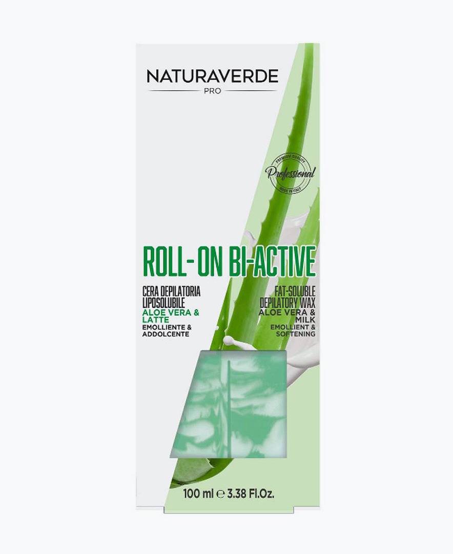 Naturaverde CERA ROLL ON BI-ACTIVE ALOE VERA E LATTE 100ml Italy