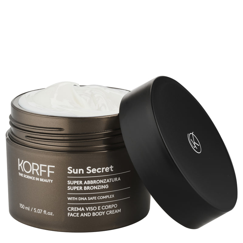 Korff Sun secret crema viso e corpo super abbronzatura Prezzo Ridotto