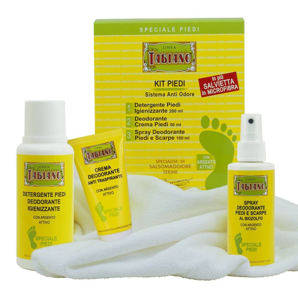 Pilogen Carezza Kit Piedi - Linea Supersapone Tabiano