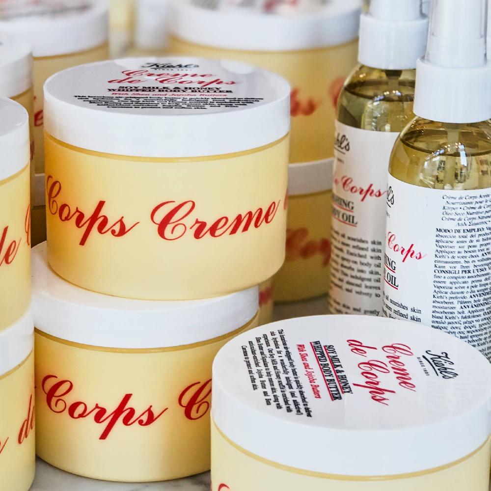 Kiehls Creme de Corps Soy Milk & Honey Whipped Body Butter 2025