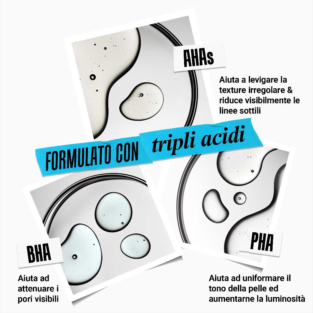 Kiehls Clearly Corrective™ Daily Re-Texturizing Triple Acid Peel Spedizione Gratuita