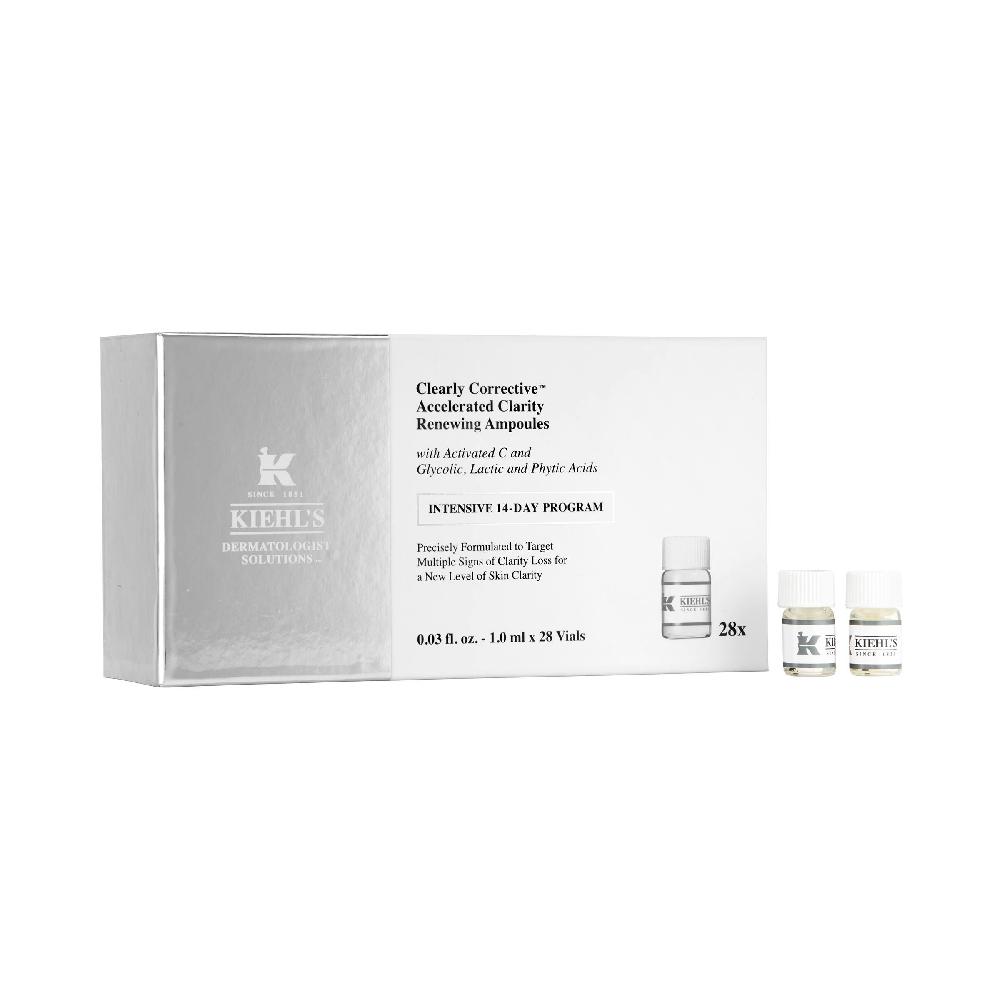 Kiehls Clearly Corrective Accelerated Clarity Renewing Ampoules In Vendita