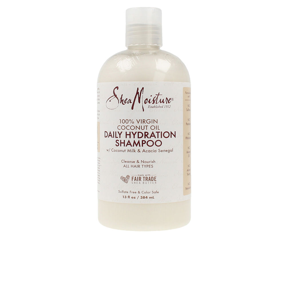 Shea Moisture Shampoo idratante quotidiano 100% OLIO VERGINE DI COCCO