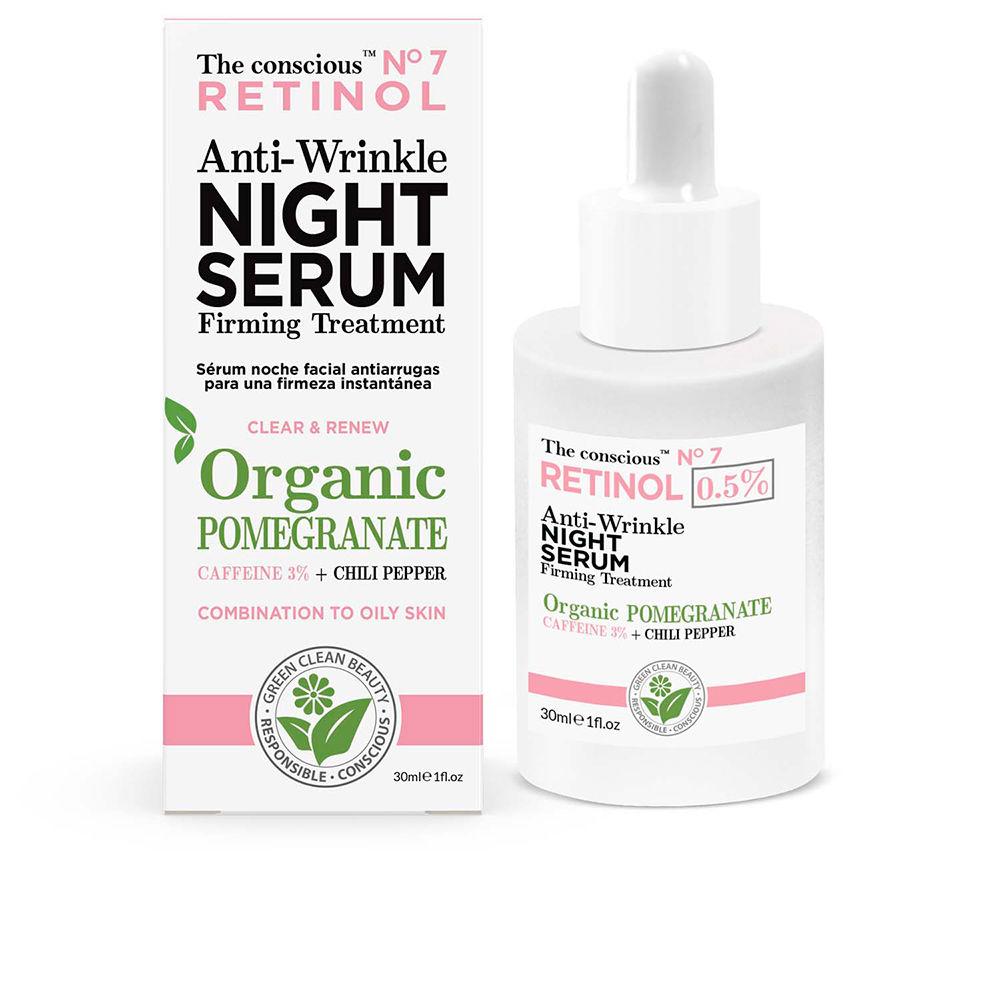 The Conscious™ RETINOL anti-wrinkle night serum organic pomegranate
