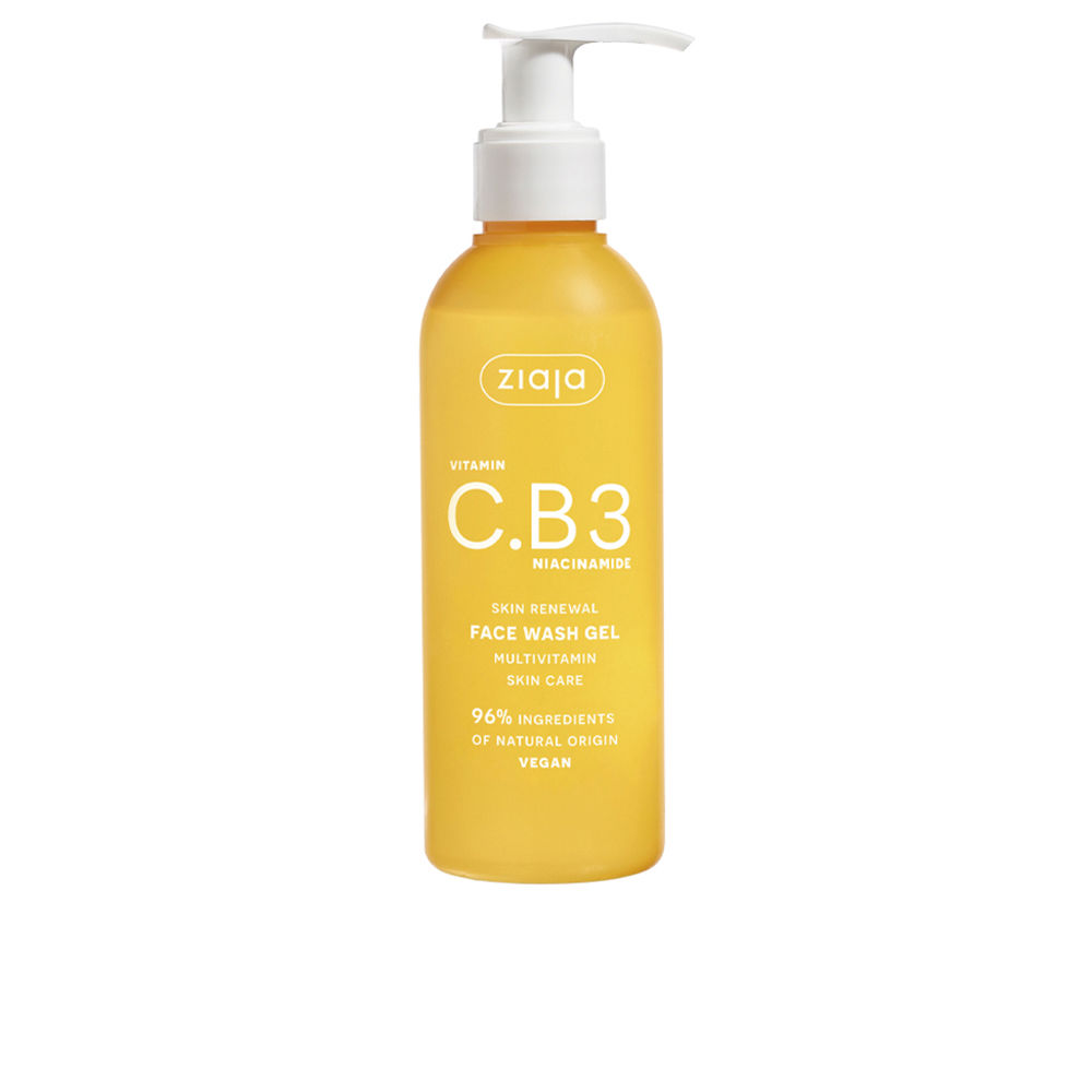 Ziaja VITAMINA C.B3 NIACINAMIDE gel detergente viso