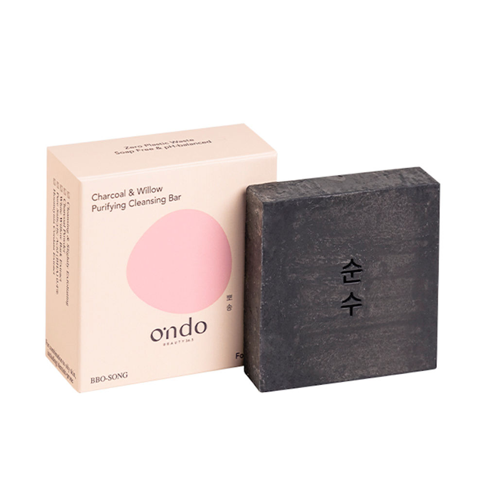 Ondo Beauty 36.5 Barra detergente purificante al CARBONE E SALICE
