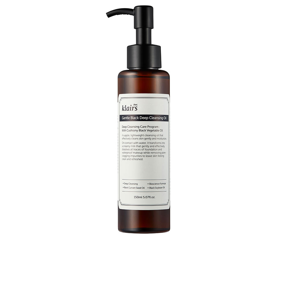 Klairs GENTLE BLACK olio detergente profondo