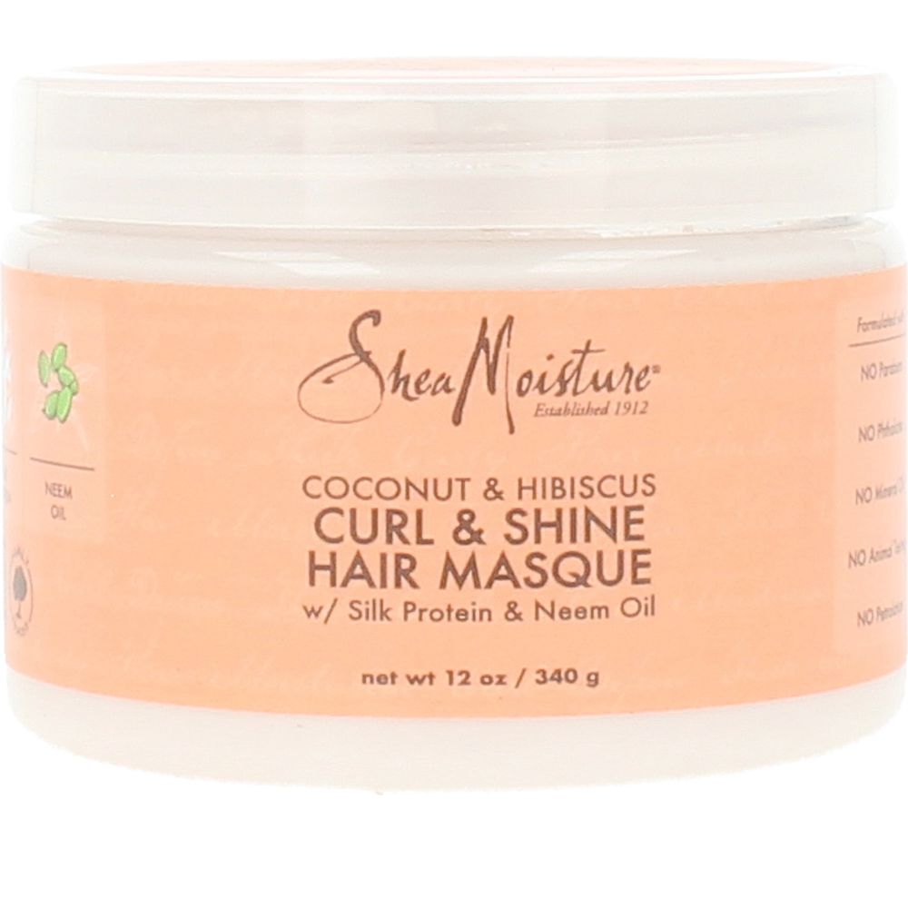 Shea Moisture Maschera per capelli ricci e luminosi al COCCO E IBISCO