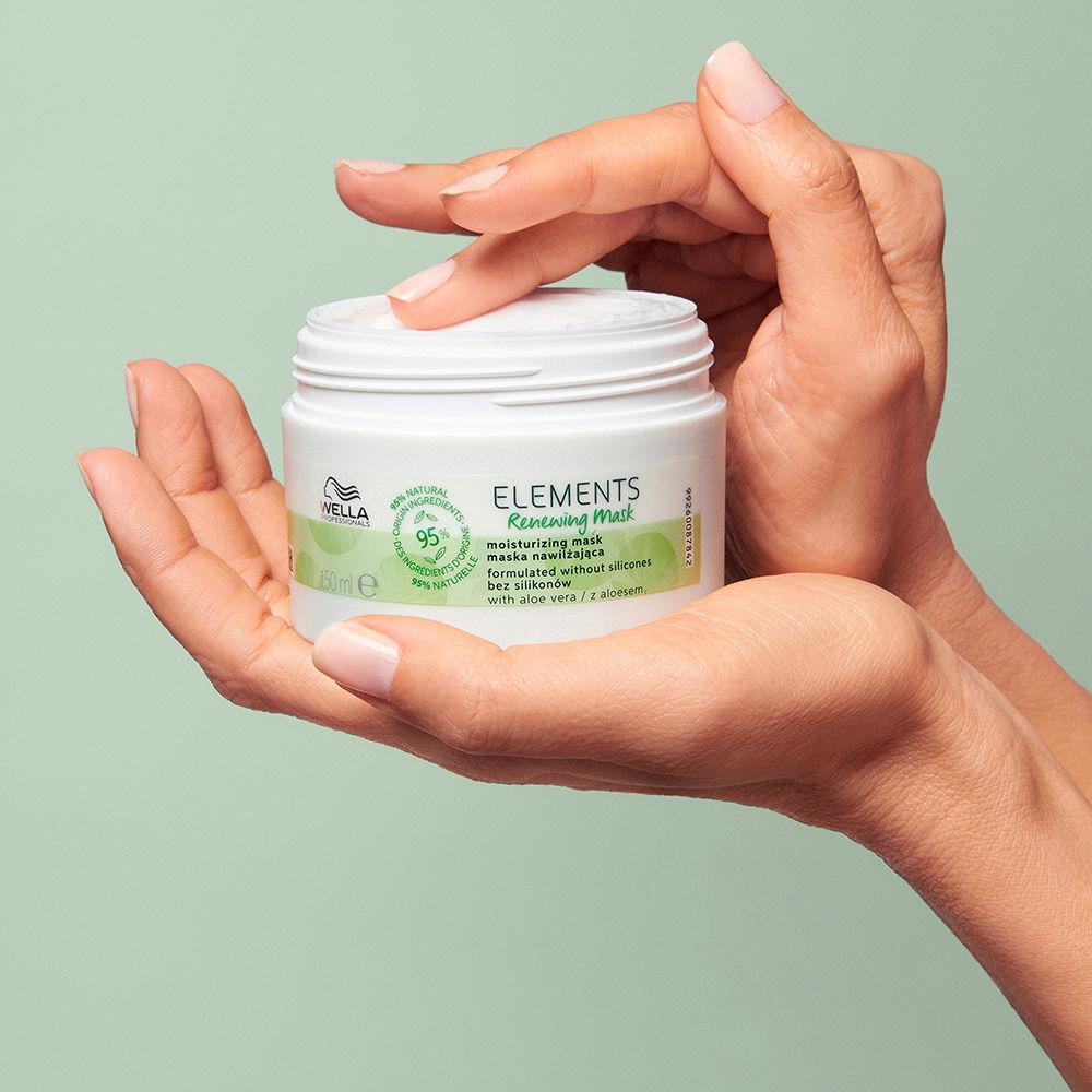 Wella Professionals ELEments Maschera Idratante Rinnovatrice Senza Siliconi Tutti i Tipi di Capelli Prezzo basso