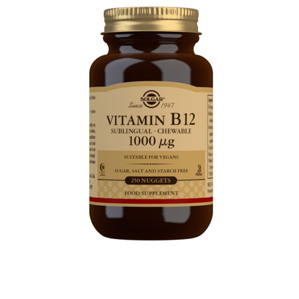 Solgar VITAMINA B12 1000mcg.(CIANOCOBALAMINA) capsule masticabili Fino al 65% di sconto