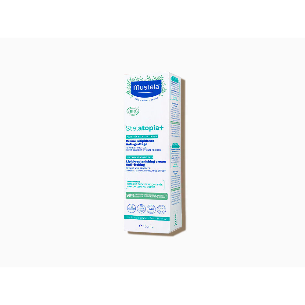 Mustela STELATOPIA+ BIO crema liporestitutiva Sostegno trimestrale