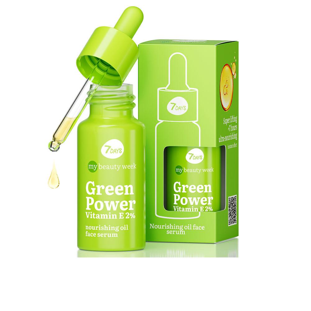 7days GREEN POWER VITAMINA E 2% Siero viso olio nutriente Offerta natalizia