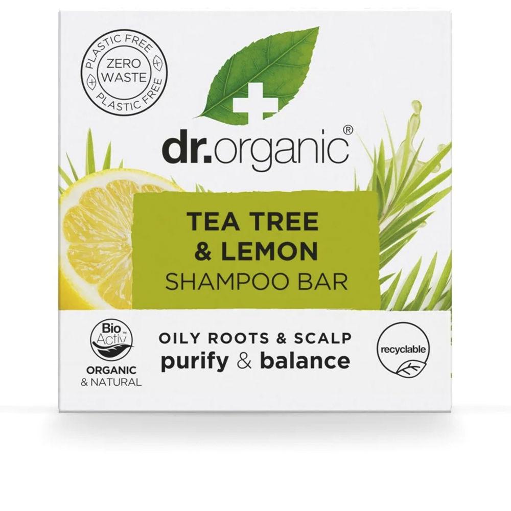Dr. Organic Shampoo solido al TEA TREE E LIMONE