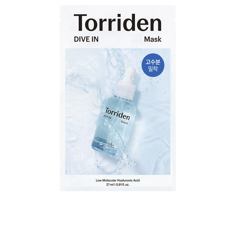 Torriden Maschera viso DIVE-IN all'acido ialuronico a basso peso molecolare