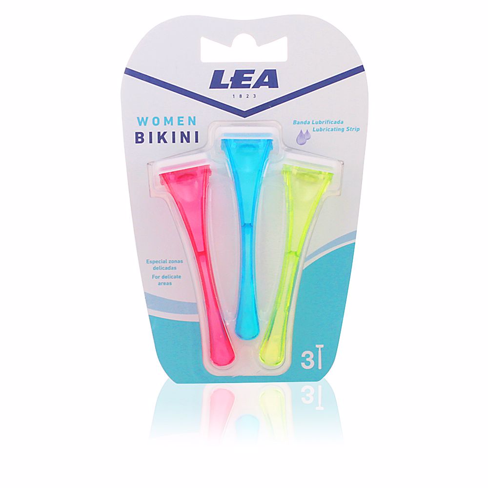 Lea WOMAN BIKINI zonas delicadas maquinilla desechable