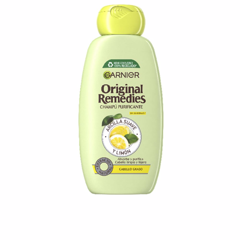 Garnier ORIGINAL REMEDIES champú arcilla y limón