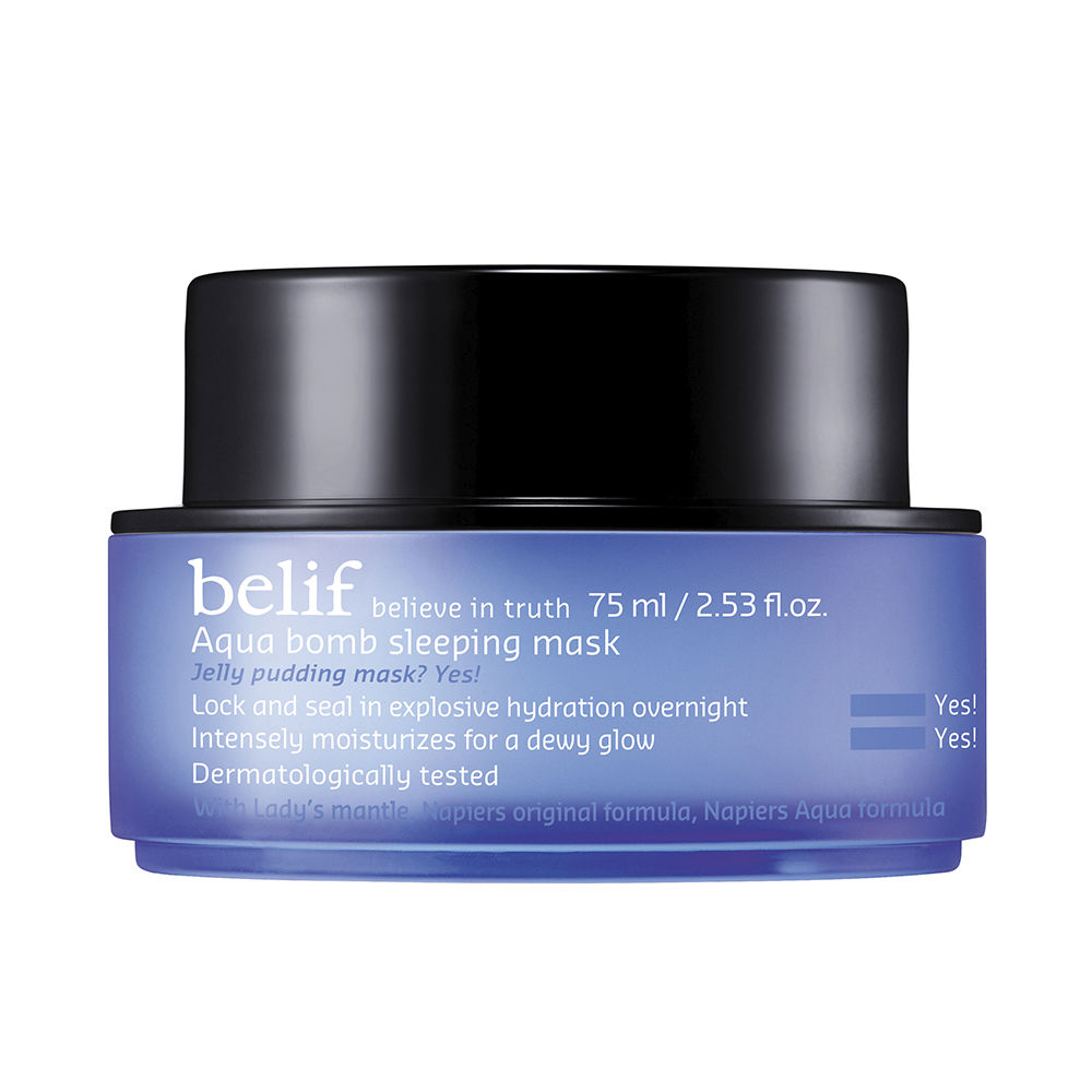 Belif AQUA BOMB maschera notte iperidratante