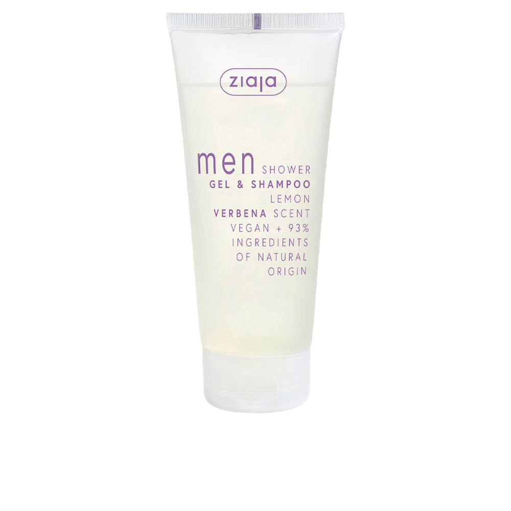 Ziaja Gel doccia UOMO e shampoo alla verbena al limone