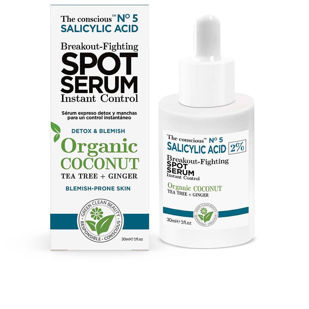 The Conscious™ SALICYLIC ACID breakout-fighting spot serum organic coconut