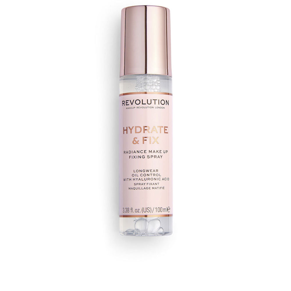 Revolution Make Up HYDRATE & FIX radiance spray fissante per il trucco