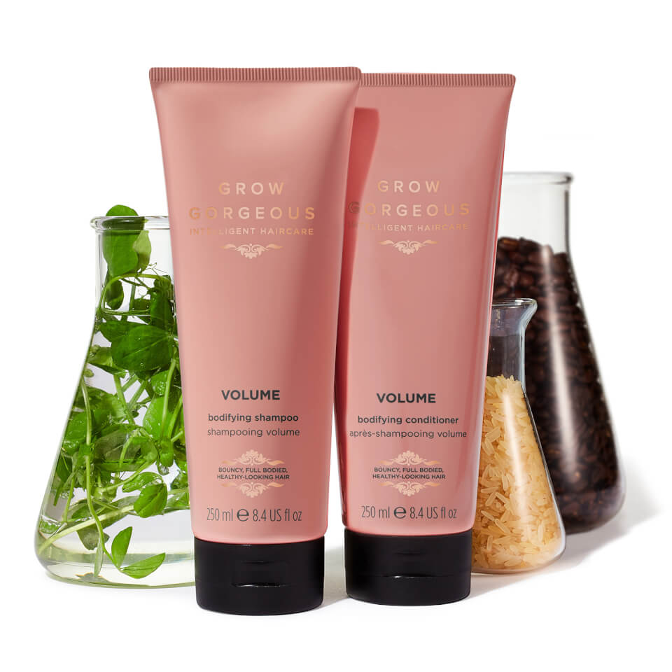 Growgorgeous Shampoo e Balsamo Volume Duo Qualità