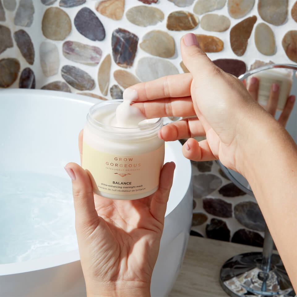 Growgorgeous Maschera Capelli Balance Notte Lucentezza Shopping Online