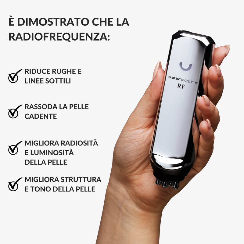 CurrentBody Skin Dispositivo a radiofrequenza per il viso RF Currentbody Skin Nuova