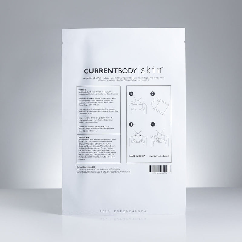 GWP GRATIS Maschera Collo e Décolleté Idrogel CurrentBody Skin Shopping Online