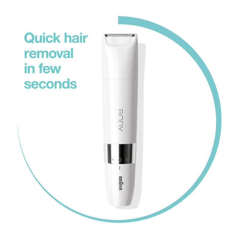 Braun Body Mini Trimmer BS1000 Rasoio Elettrico per il corpo Presa