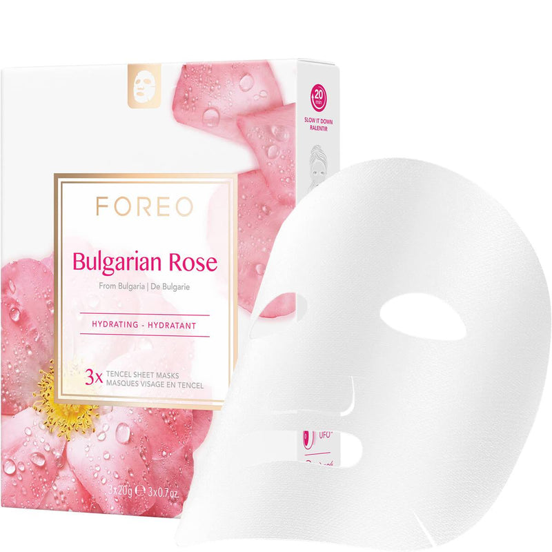 FOREO Bulgarian Rose Moisture-Boosting Sheet Face Mask Italy