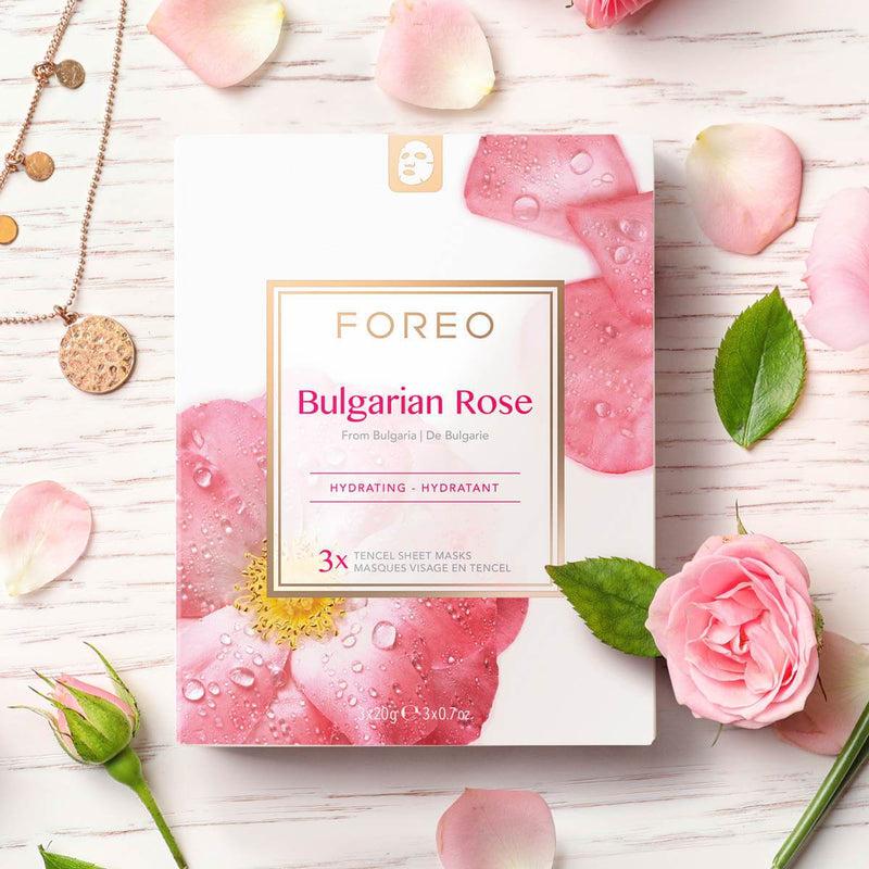 FOREO Bulgarian Rose Moisture-Boosting Sheet Face Mask Italy