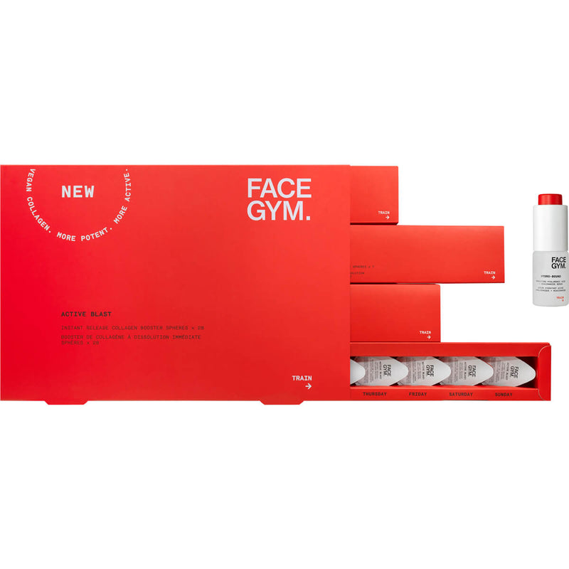 FaceGym Active Blast Booster di collagene vegano a rilascio istantaneo (7/28 giorni) In Saldo
