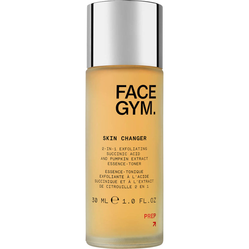 FaceGym Tonico Esfoliante Essenziale Skin Changer 2 in 1 (30/100ml) Nuova