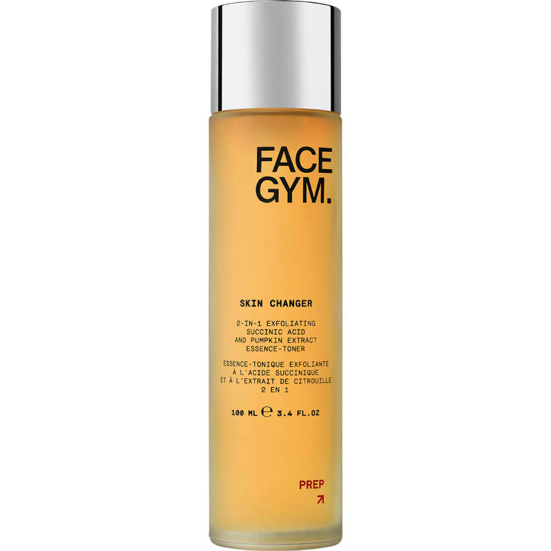FaceGym Tonico Esfoliante Essenziale Skin Changer 2 in 1 (30/100ml) Nuova