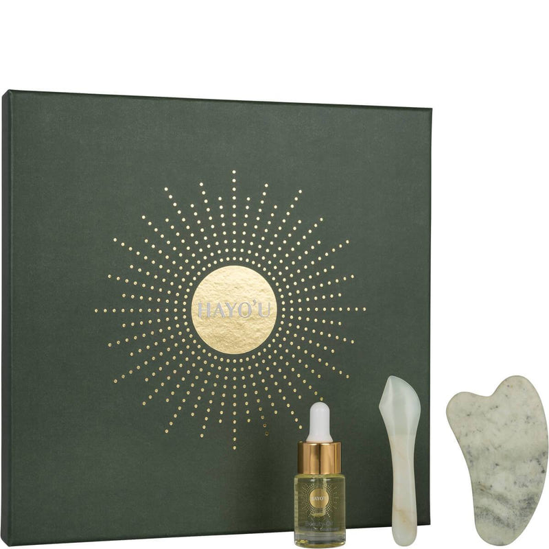 Hayo'u The Signature Jade Gua Sha Collection (del valore di 140€) Qualità Garantita