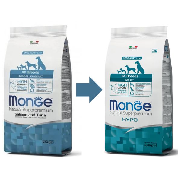 Bauzaar Monge Natural Superpremium All Breeds Adult Hypoallergenic con Salmone e Tonno I Più Venduti