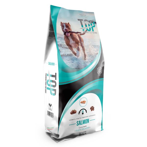 Bauzaar Top Cane Adult ricco di Salmone