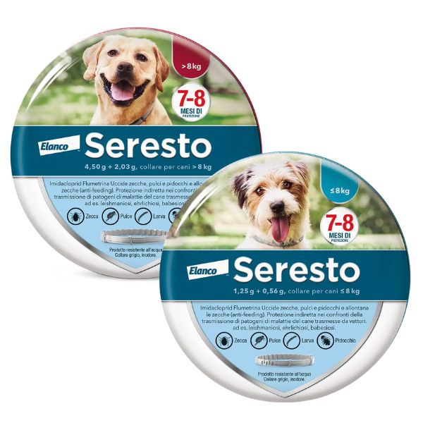 Bauzaar Seresto Collare Antipulci per Cani