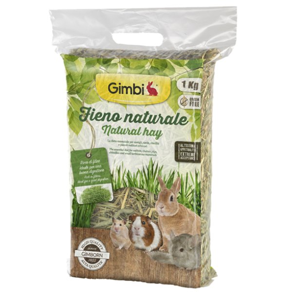 Bauzaar Gimbi Fieno Naturale per roditori
