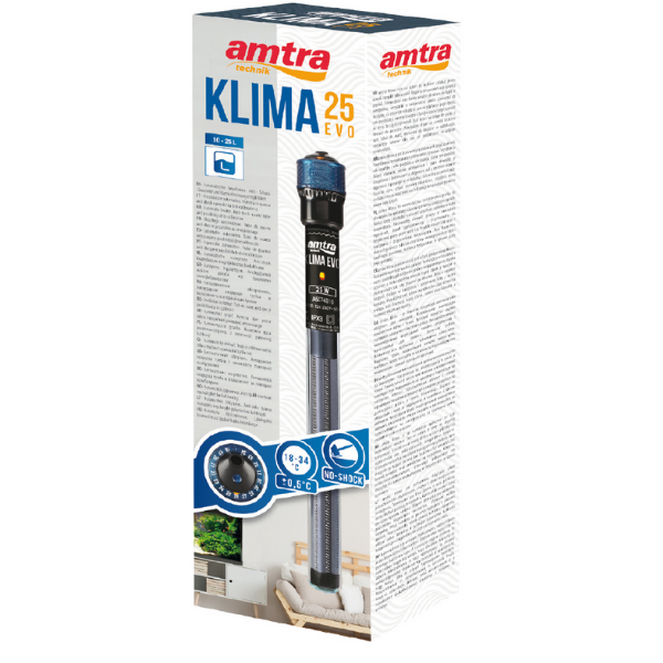 Bauzaar Klima Evo Riscaldatore per acquari Amtra Italia