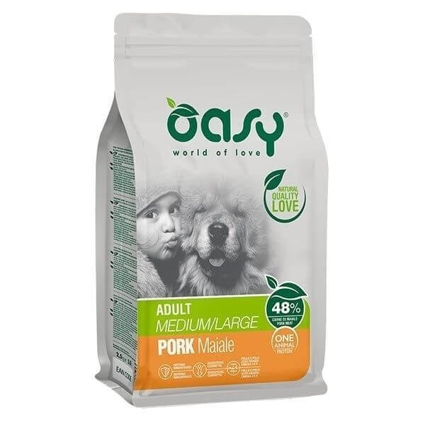 Bauzaar Oasy Monoproteico Adult Medium Large Maiale
