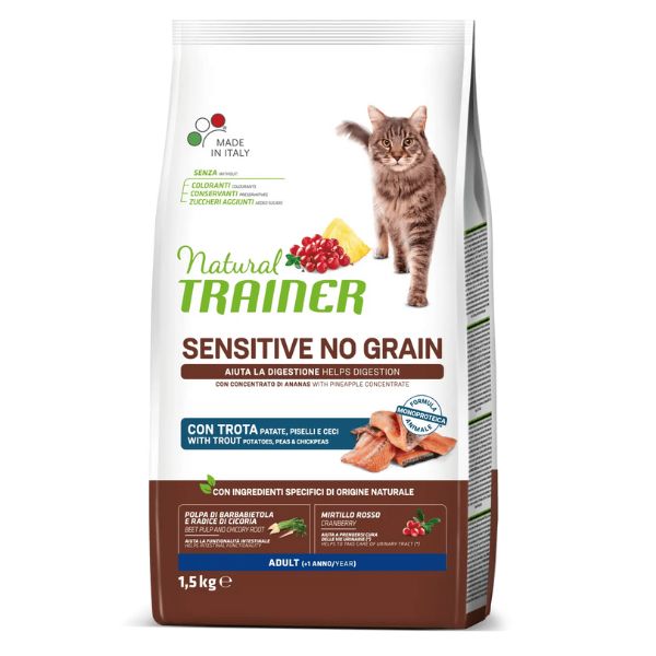 Bauzaar Natural Trainer Sensitive Adult Grain Free Trota e ananas