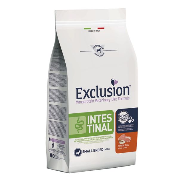Bauzaar Exclusion Diet Intestinal Small Breed Maiale e Riso