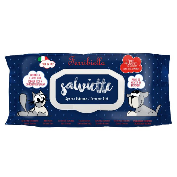 Bauzaar Salviette Detergenti Ferribiella 40 pezzi Vendita Calda